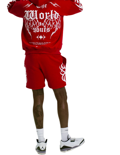 Sweat Shorts Red