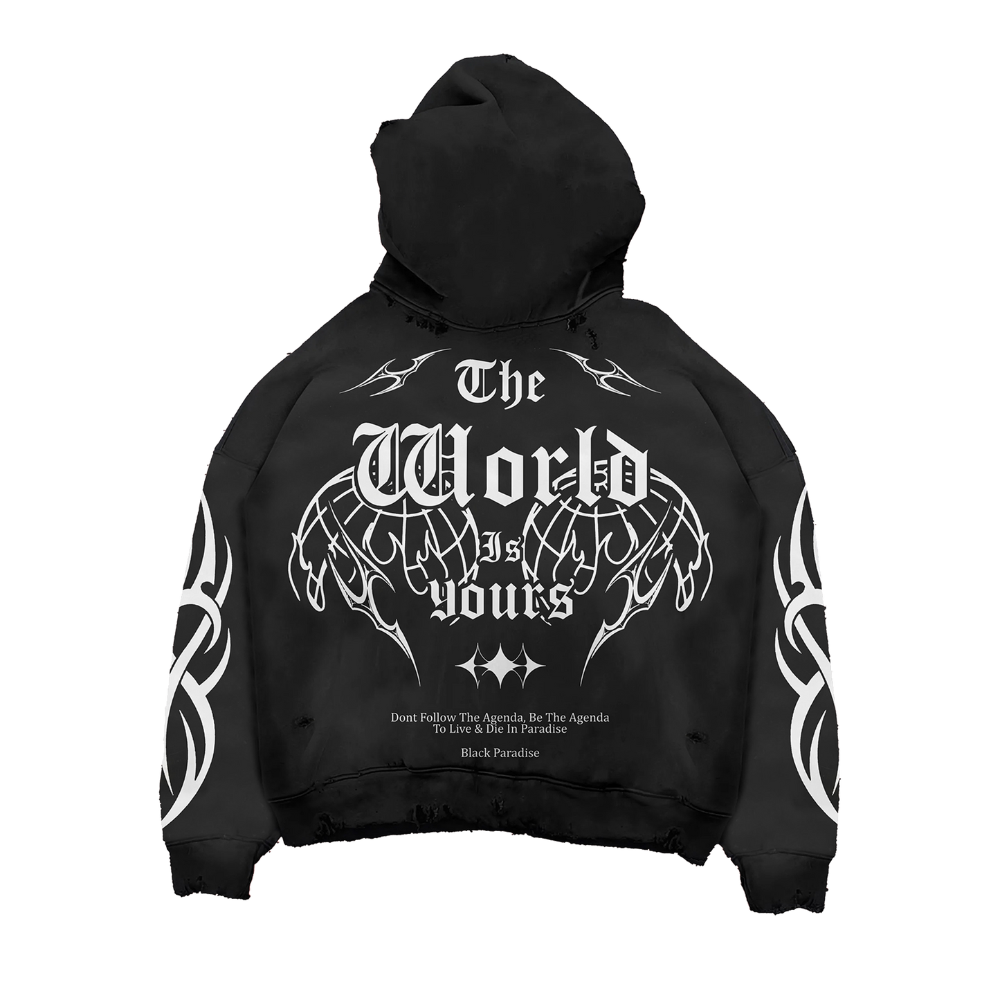 Agenda Hoodie Black
