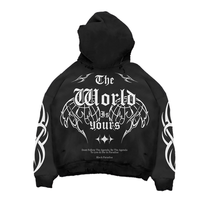 Agenda Hoodie Black