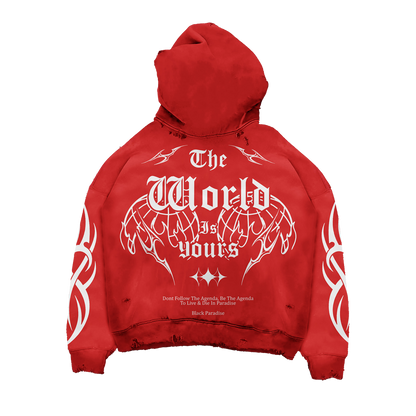 Agenda Hoodie Red