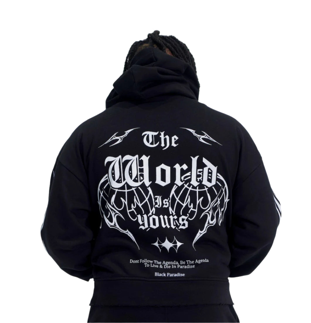 Agenda Hoodie Black